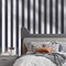 Modern Geometric Wallpaper Black and White Contact Paper Peel and Stick Wall Covering